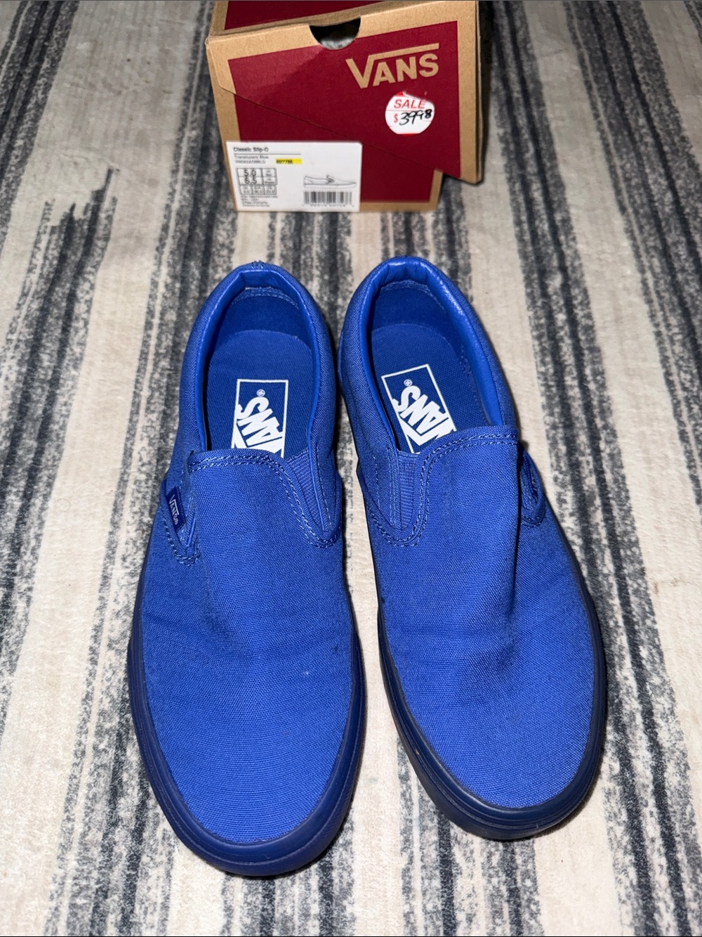 Vans Slip-On Canvas in Blue